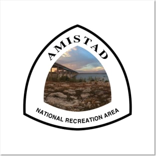 Amistad National Recreation Area trail marker Posters and Art